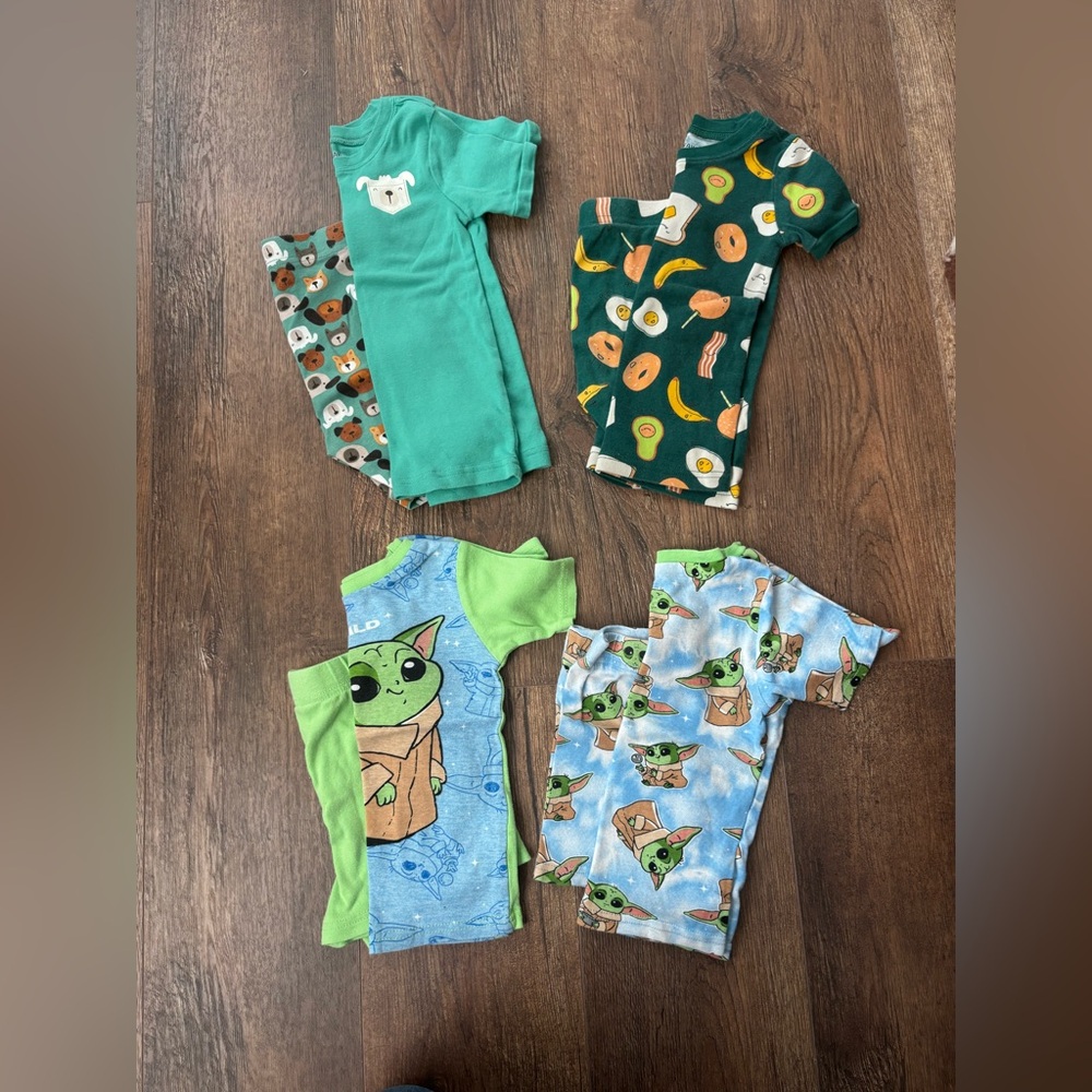 Toddler pajama short set lot. - Picture 2 of 3